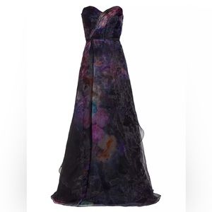 Rene Ruiz Collection Floral A-Line Gown Multicolor Dress